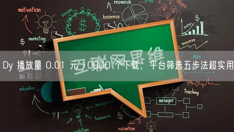 Dy 播放量 0.01 元 10000 