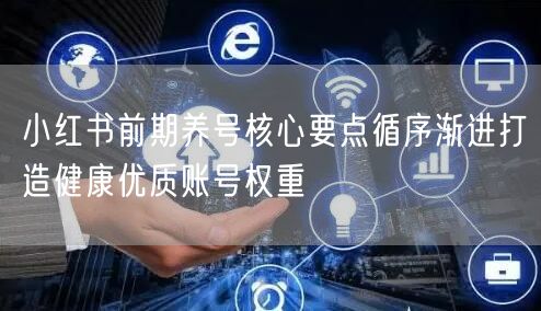 小红书前期养号核心要点循序渐进打造健康优