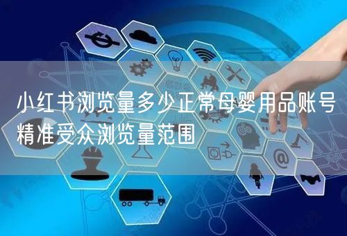 小红书浏览量多少正常母婴用品账号精准受众