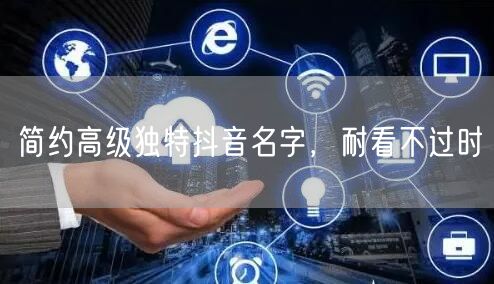 简约高级独特抖音名字，耐看不过时