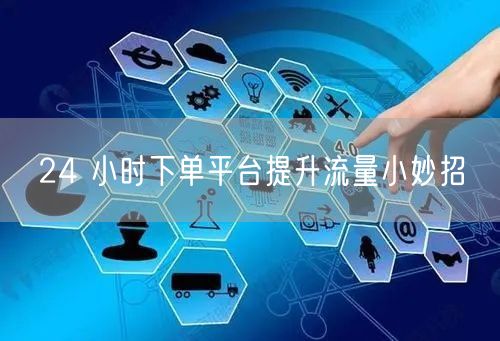 24 小时下单平台提升流量小妙招